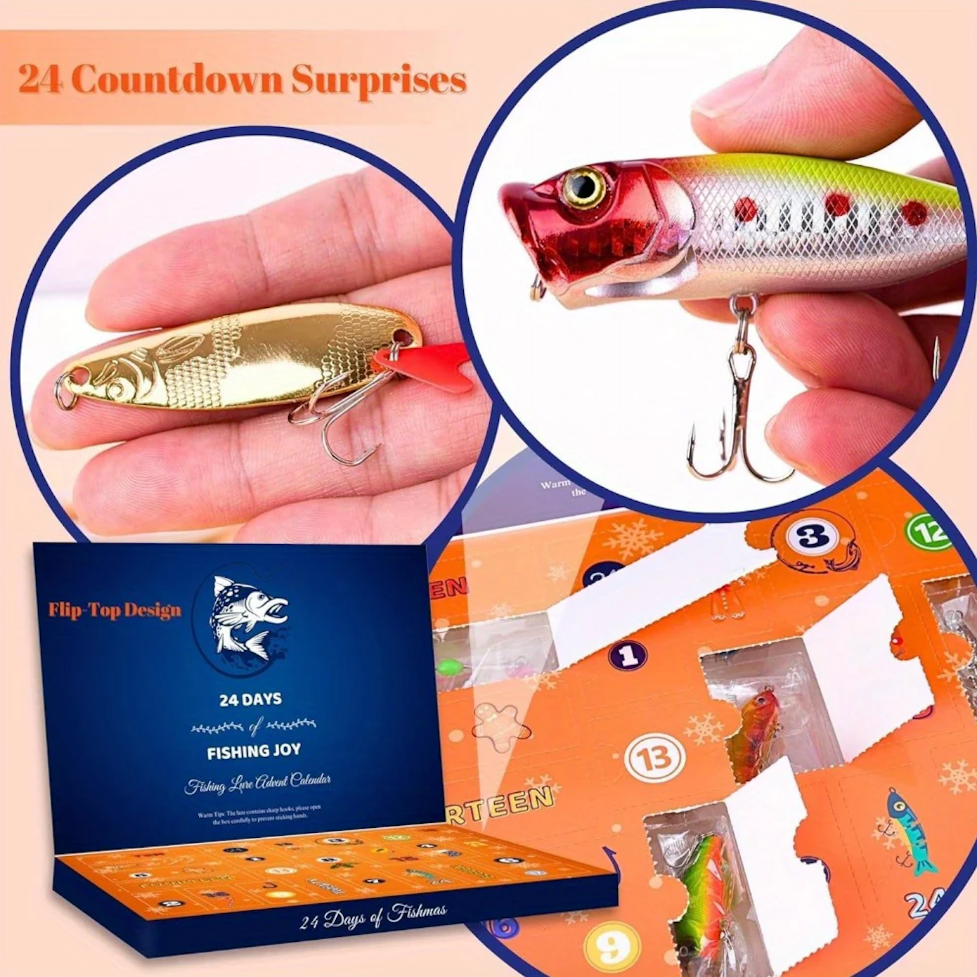 Fishing Advent Calendar Bait Set