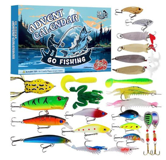 Advent Calendar Fishing Bait Advent Calendar Fishing Bait